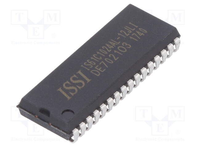 SRAM memory; SRAM; 128kx8bit; 5V; 12ns; SOJ32; parallel; -40÷85°C