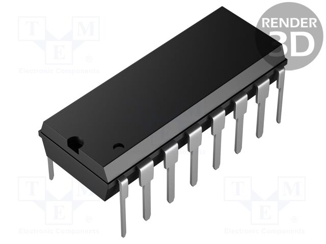 IC: interface; I/O expander; 2.5÷6VDC; I2C,SMBus; THT; PDIP16