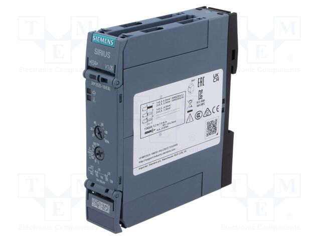 Timer; 0,05s÷100h; DPDT; 250VAC/3A; 24VDC; 24VAC; DIN; -25÷60°C