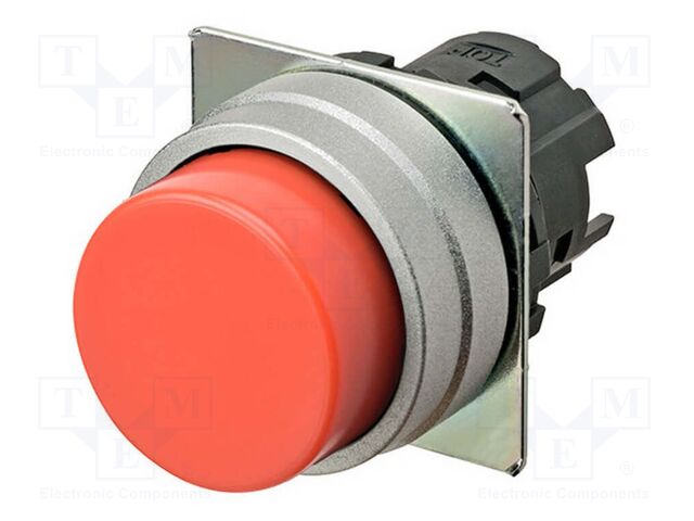 Switch: push-button; 22mm; Stabl.pos: 1; prominent; Pos: 2