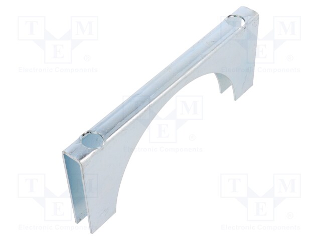 Mounting coupler; steel; zinc; Application: u-bolt