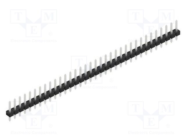 Connector: pin strips; pin header; male; PIN: 34; 2.54mm; THT; 1x34