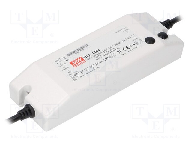 Power supply: switched-mode; LED; 82.8W; 36VDC; 33÷40VDC; IP64