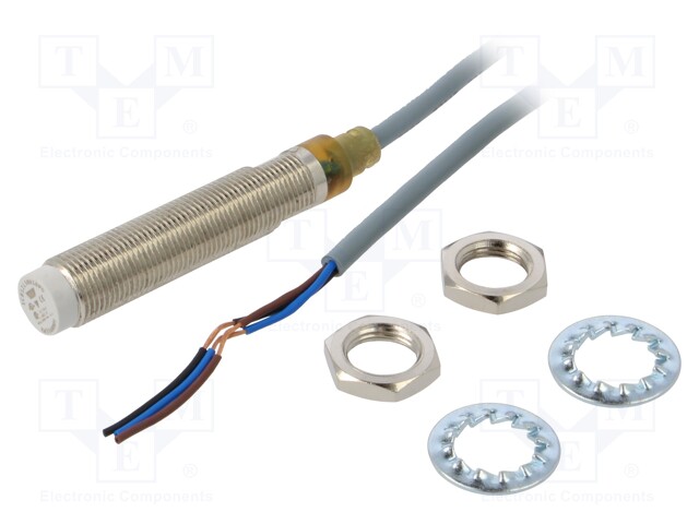 Sensor: inductive; 0÷10mm; 10÷36VDC; M12; Connection: lead 2m; IP67