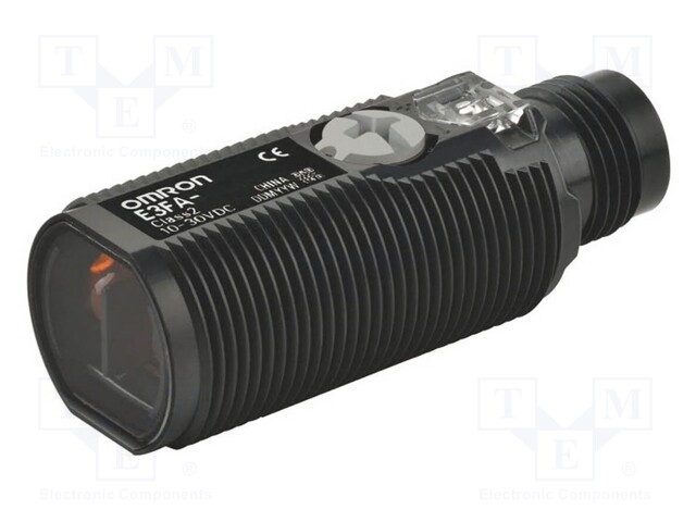 Sensor: photoelectric; straight; Range: 0÷1m; PNP; Usup: 10÷30VDC