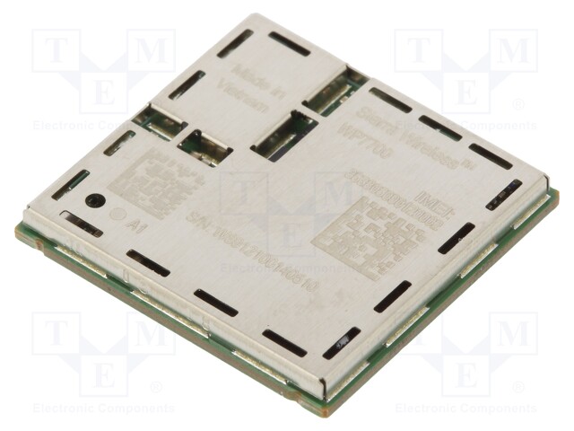 Module: GSM; LTE Cat M1/NB1; 4G; U: 375kbps; D: 300kbps; 22x23x2.5mm