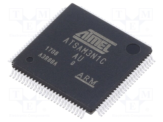 ARM microcontroller; SRAM: 8kB; Flash: 64kB; LQFP100; 1.8÷3.3VDC
