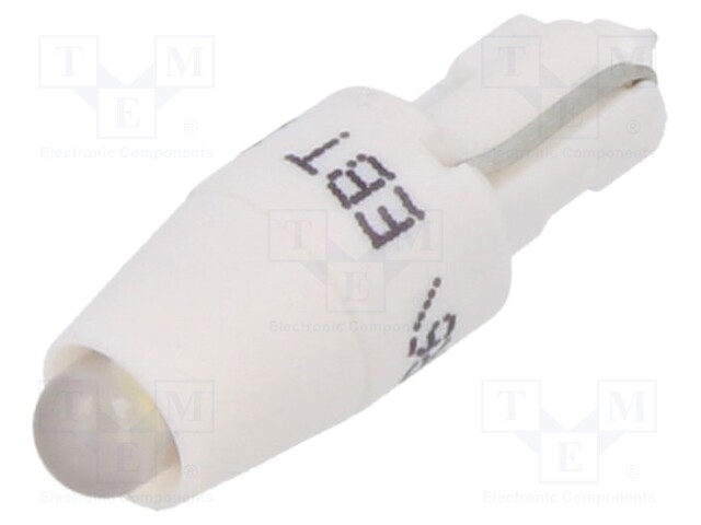 LED; white; Cap: W2x4,6d; 24V