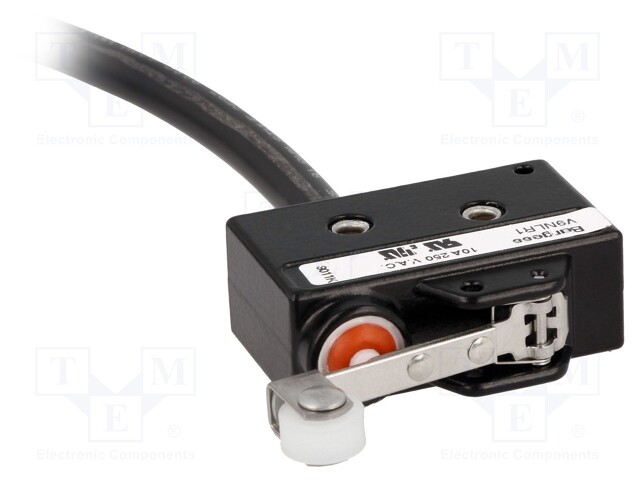 Microswitch SNAP ACTION; with lever (with roller); SPDT; Pos: 2