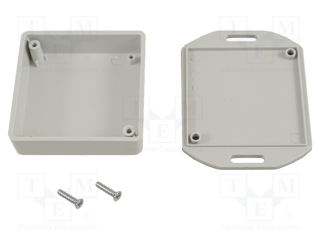 Enclosure: multipurpose; X: 60mm; Y: 60mm; Z: 20mm; with fixing lugs