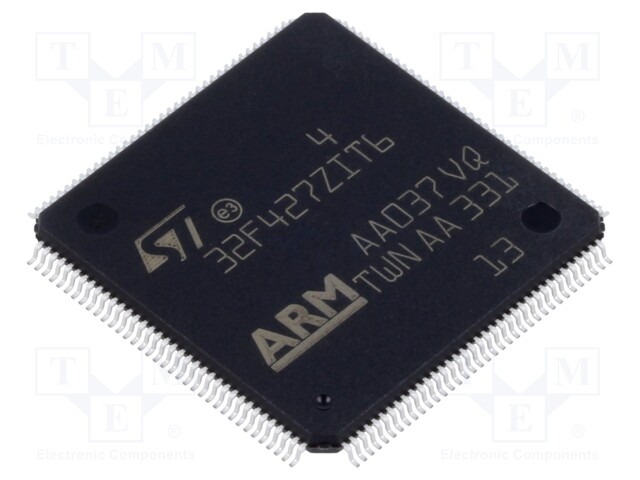 ARM microcontroller; Flash: 2MB; 180MHz; SRAM: 256kB; LQFP144