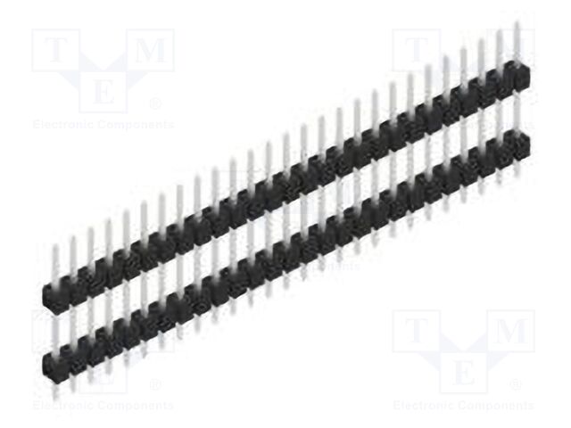 Connector: pin strips; pin header; male; PIN: 27; 2.54mm; THT; 1x27