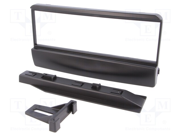 Radio mounting frame; Ford,Mazda; 1 DIN; black