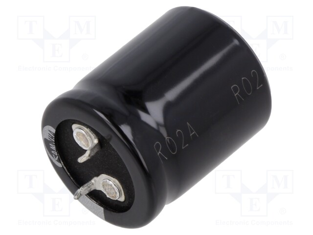 Capacitor: electrolytic; SNAP-IN; 150uF; 450VDC; Ø25.4x30mm; ±20%