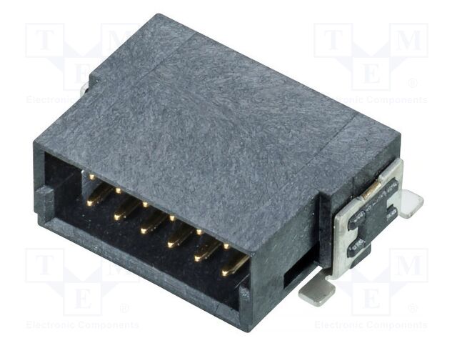 Connector: PCB to PCB; male; PIN: 12; 1.27mm; Archer Kontrol; SMT