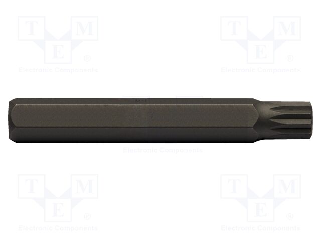 Screwdriver bit; spline (12-angles); XZN M5; Overall len: 75mm