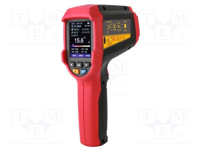 Infrared thermometer; LCD 2,4"; -50÷1850°C; Opt.resol: 55: 1