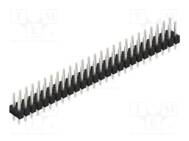 Connector: pin strips; pin header; male; PIN: 52; 2.54mm; THT; 2x26