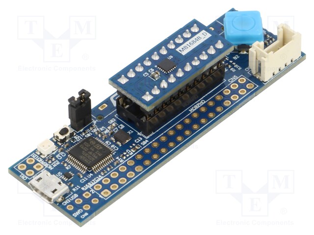 Dev.kit: STM32; STM32C011F6; Grove,solder pads,USB B micro