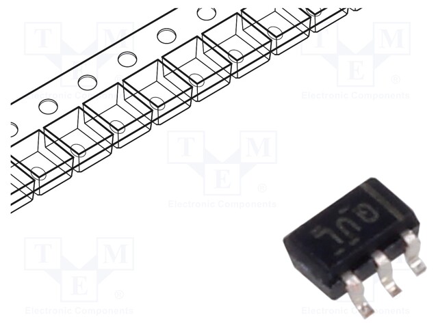 IC: PMIC; DC/DC converter; Uin: 0.7÷3.3V; 3.3VDC; 400mA; SC70-6