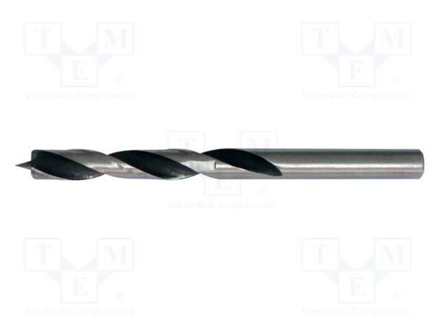 Drill bit; for wood; Ø: 9mm; tool steel; Mounting: standard