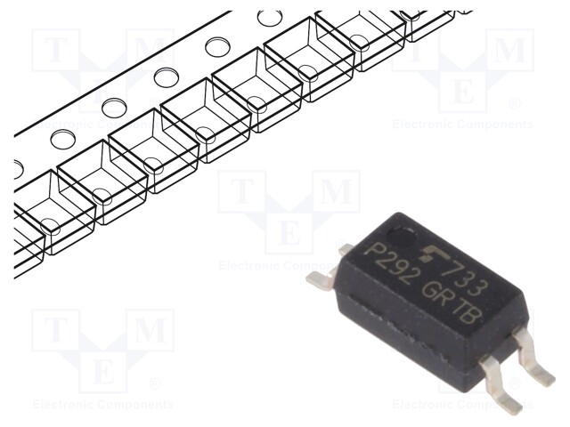 Optocoupler; SMD; Channels: 1; Out: transistor; Uinsul: 3.75kV; SO4