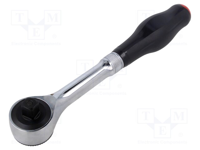 Rattle; 1/2"; twistable; 251mm; Teeth: 60