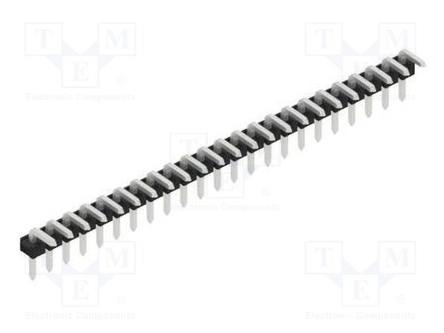 Connector: pin strips; pin header; male; PIN: 23; 2.54mm; THT; 1x23