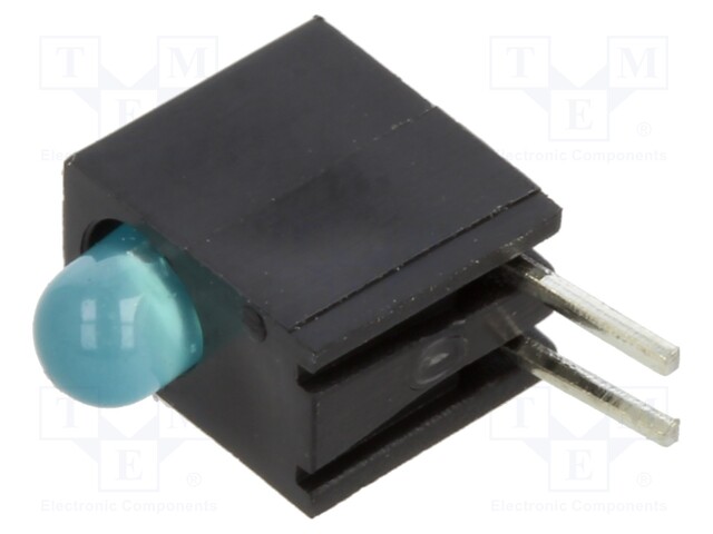 LED; blue; 3mm; No.of diodes: 1; 20mA; Lens: diffused; 45°; 4÷4.5V