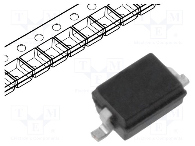 Diode: switching; SMD; 85V; 0.25A; 4ns; Package: reel,tape; SOD323