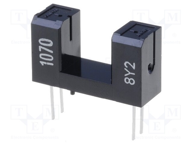 Sensor: photoelectric; through-beam (with slot); Usup: 4VDC; 20mA