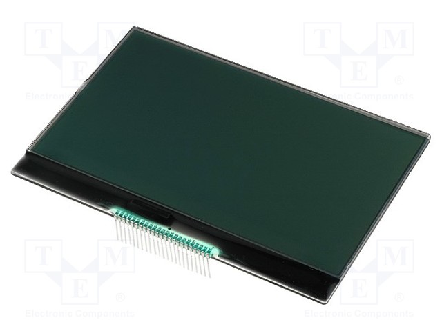 Display: LCD; graphical; 240x128; COG,FSTN Positive; 96x65x2.9mm