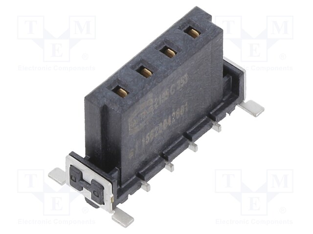 Connector: PCB to PCB; female; PIN: 4; 2.54mm; -55÷125°C; 20A; SMT