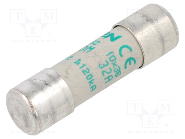 Fuse: fuse; aM; 32A; 400VAC; ceramic; 10x38mm