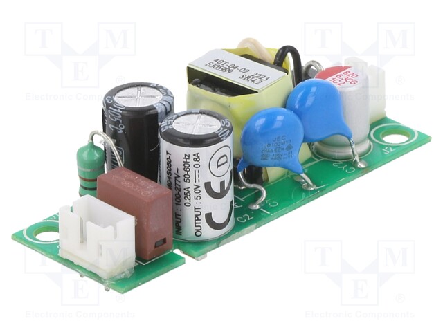 Power supply: switched-mode; 4W; 120÷431VDC; 85÷305VAC; 800mA