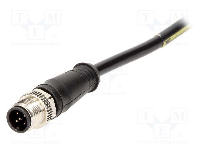 Plug; M12; PIN: 5; male; A code-DeviceNet / CANopen; 2m; IP67; 60V