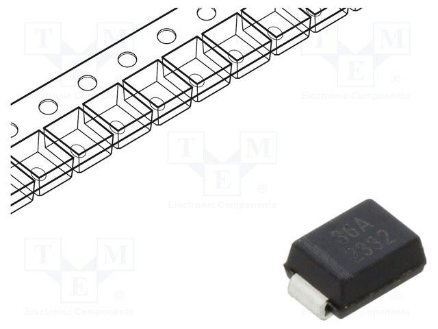 Diode: TVS; reel,tape