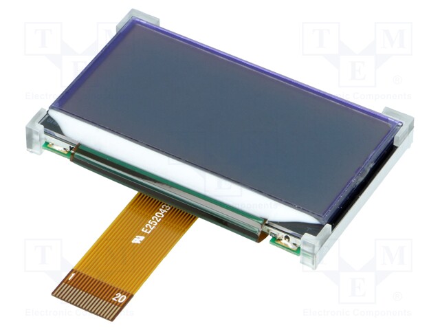 Display: LCD; graphical; 97x32; STN Positive; 49.7x31.3x5.1mm