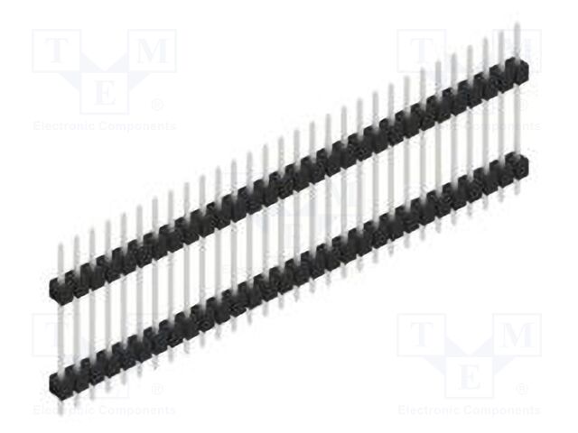 Connector: pin strips; pin header; male; PIN: 30; 2.54mm; THT; 1x30
