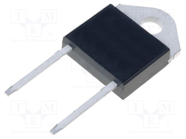 Diode: rectifying; THT; 1.2kV; 15A; Package: tube; DOP3I; 53ns
