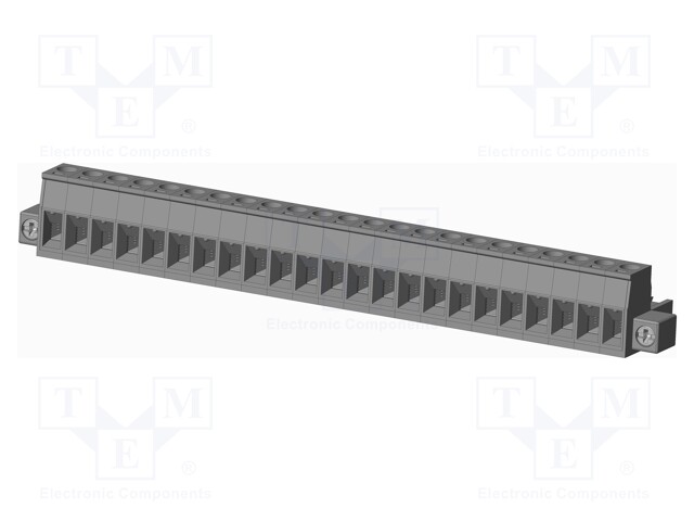 Connector: pluggable terminal block; plug; female; straight; grey