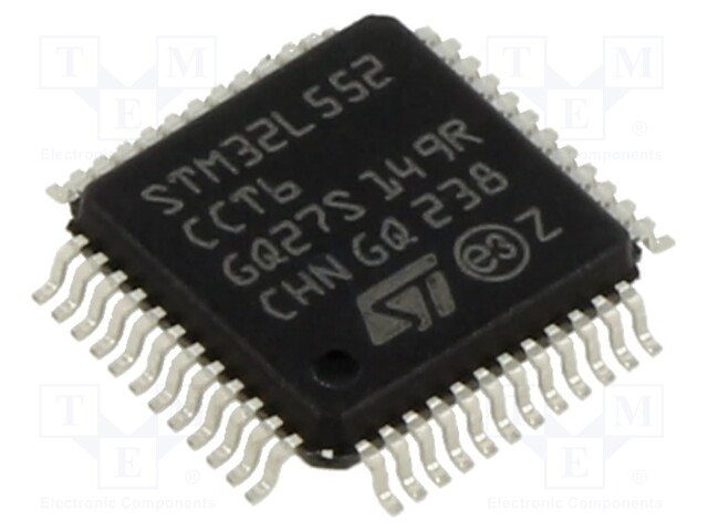 IC: ARM microcontroller; Flash: 256kB; 110MHz; SRAM: 256kB; LQFP48