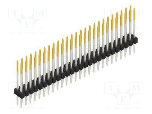 Connector: pin strips; pin header; male; PIN: 52; 2.54mm; THT; 2x26