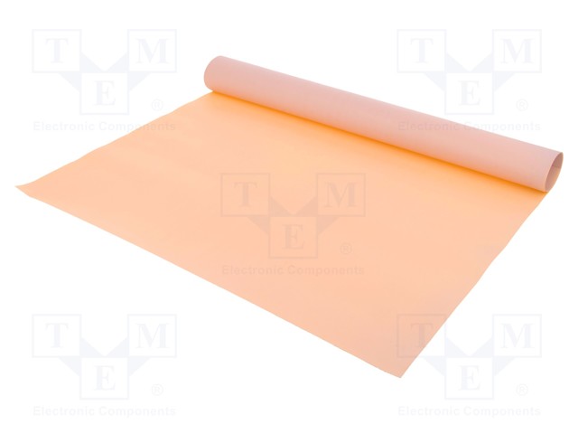 Heat transfer pad: Kapton; 0.15K/W; L: 1000mm; W: 305mm; D: 0.077mm