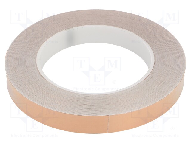 Tape: electrically conductive; ESD; L: 33m; W: 15mm; Thk: 0.05mm