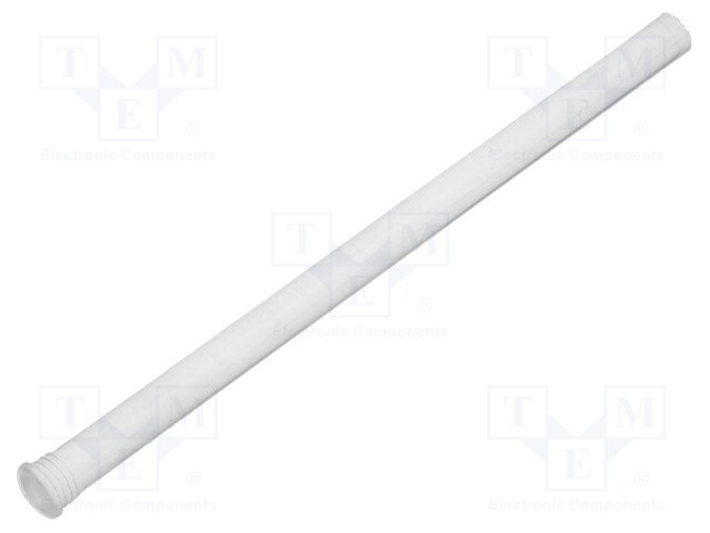 Fibre for LED; round; Ø3.2mm; Front: flat; straight