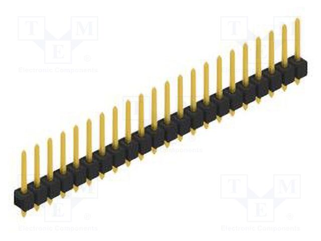 Connector: pin strips; pin header; male; PIN: 22; 2.54mm; THT; 1x22