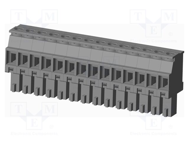 Connector: pluggable terminal block; plug; female; angled 90°