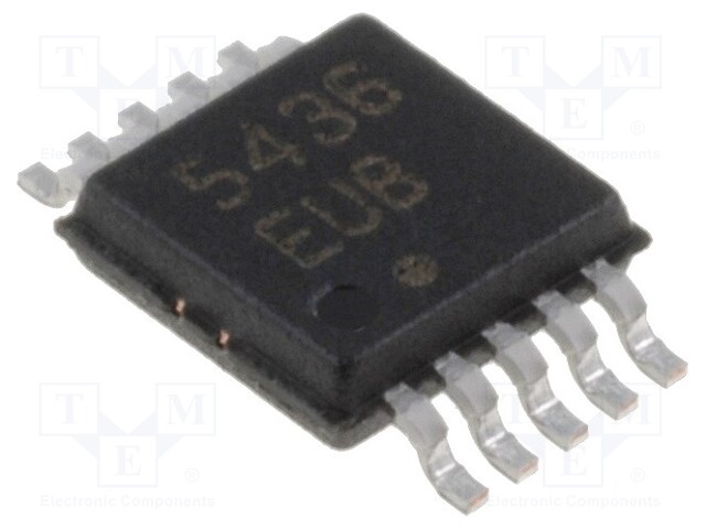 Integrated circuit: digital potentiometer; 50kΩ; SPI; 7bit; SMD