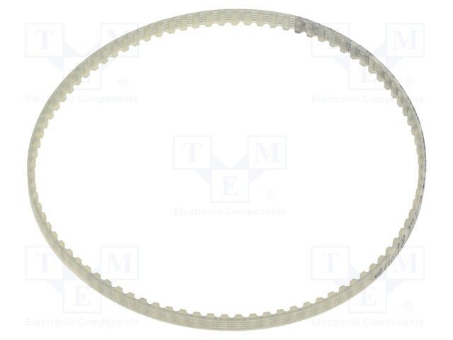 Timing belt; T2.5; W: 3mm; H: 1.3mm; Lw: 230mm; Tooth height: 0.7mm